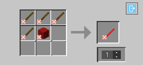 Crafting Rezept: Red Stick