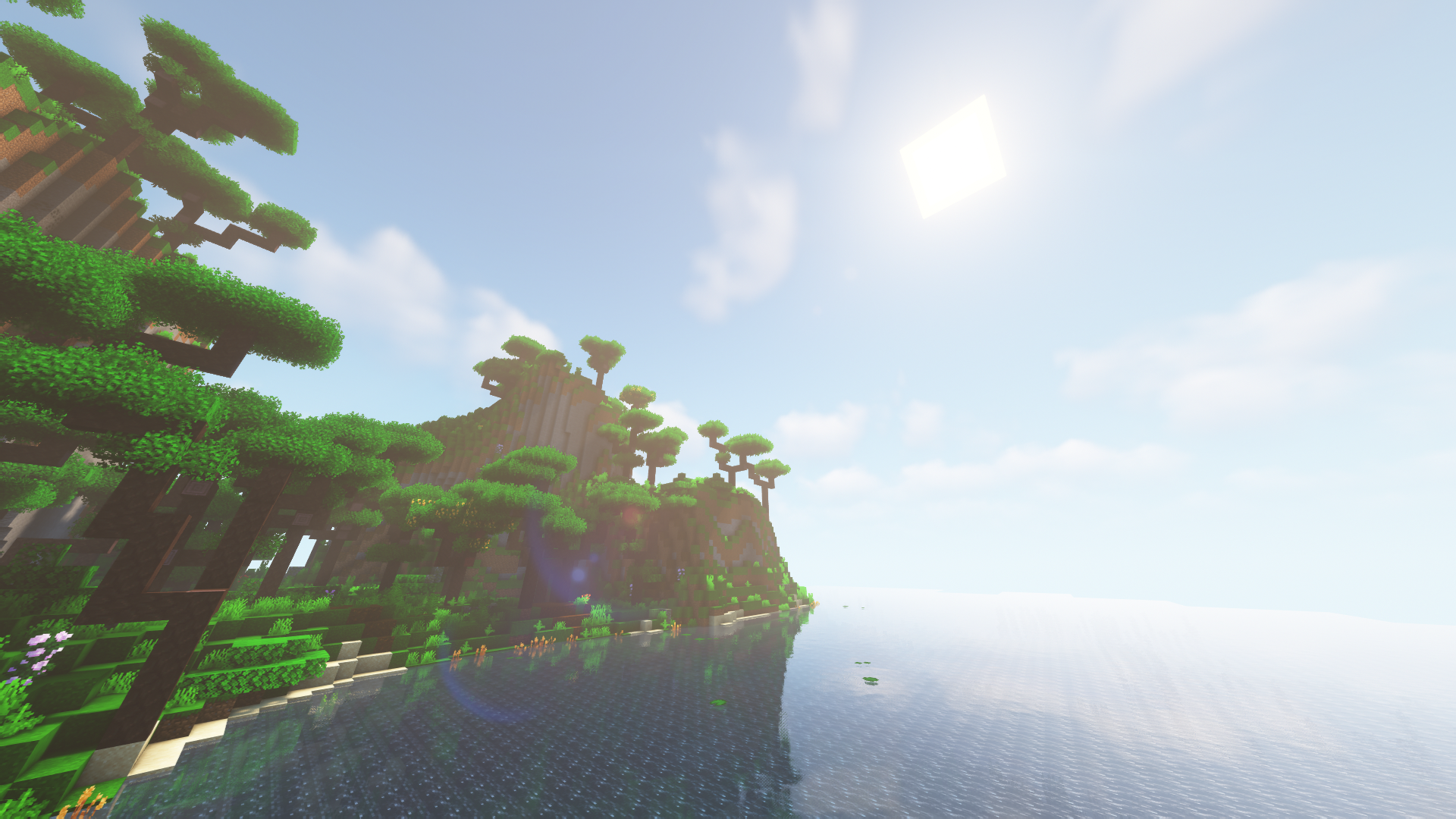 Also showing off the nice water that comes with Complementary shaders.