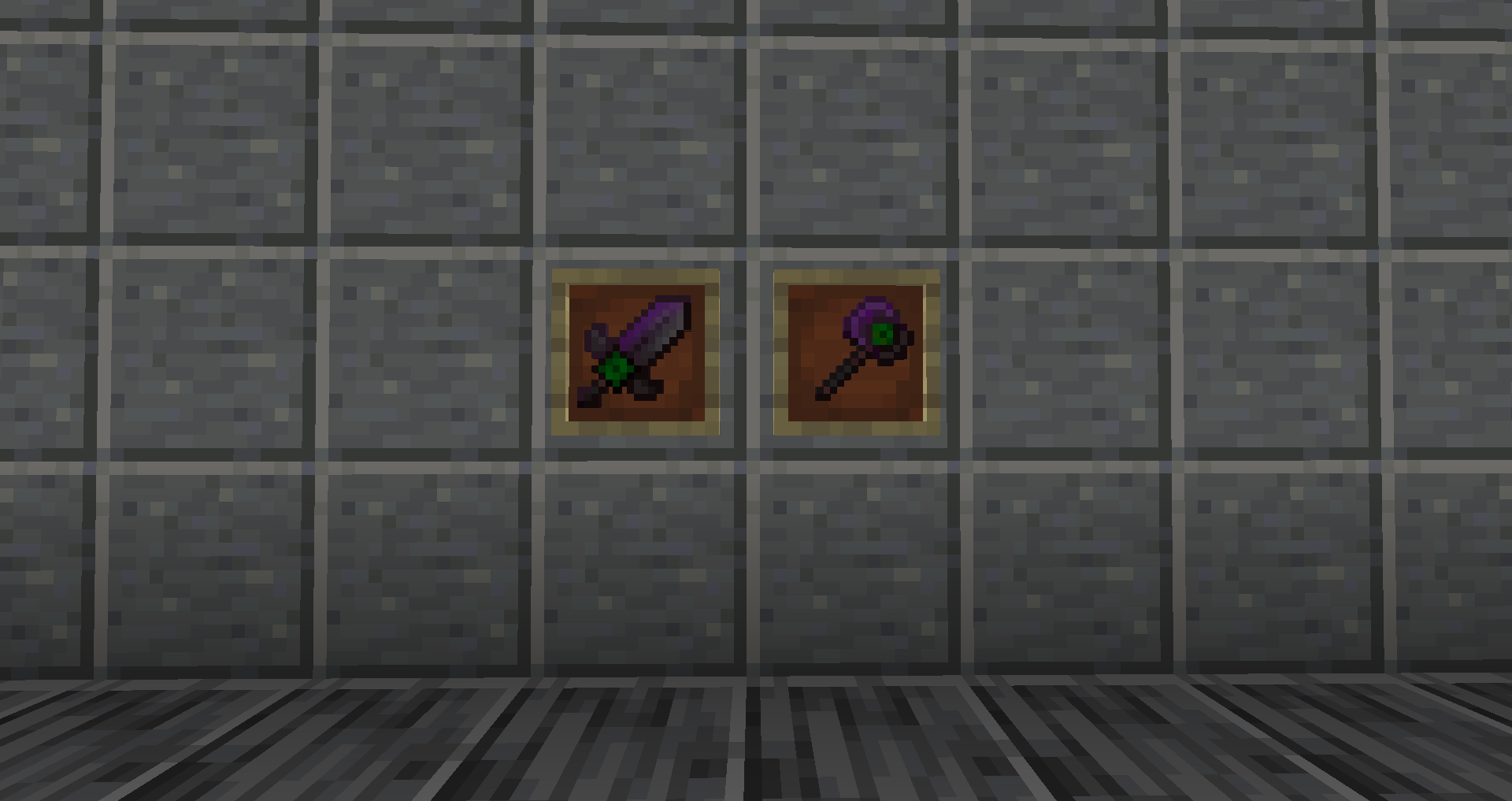 Ender Axe and Sword