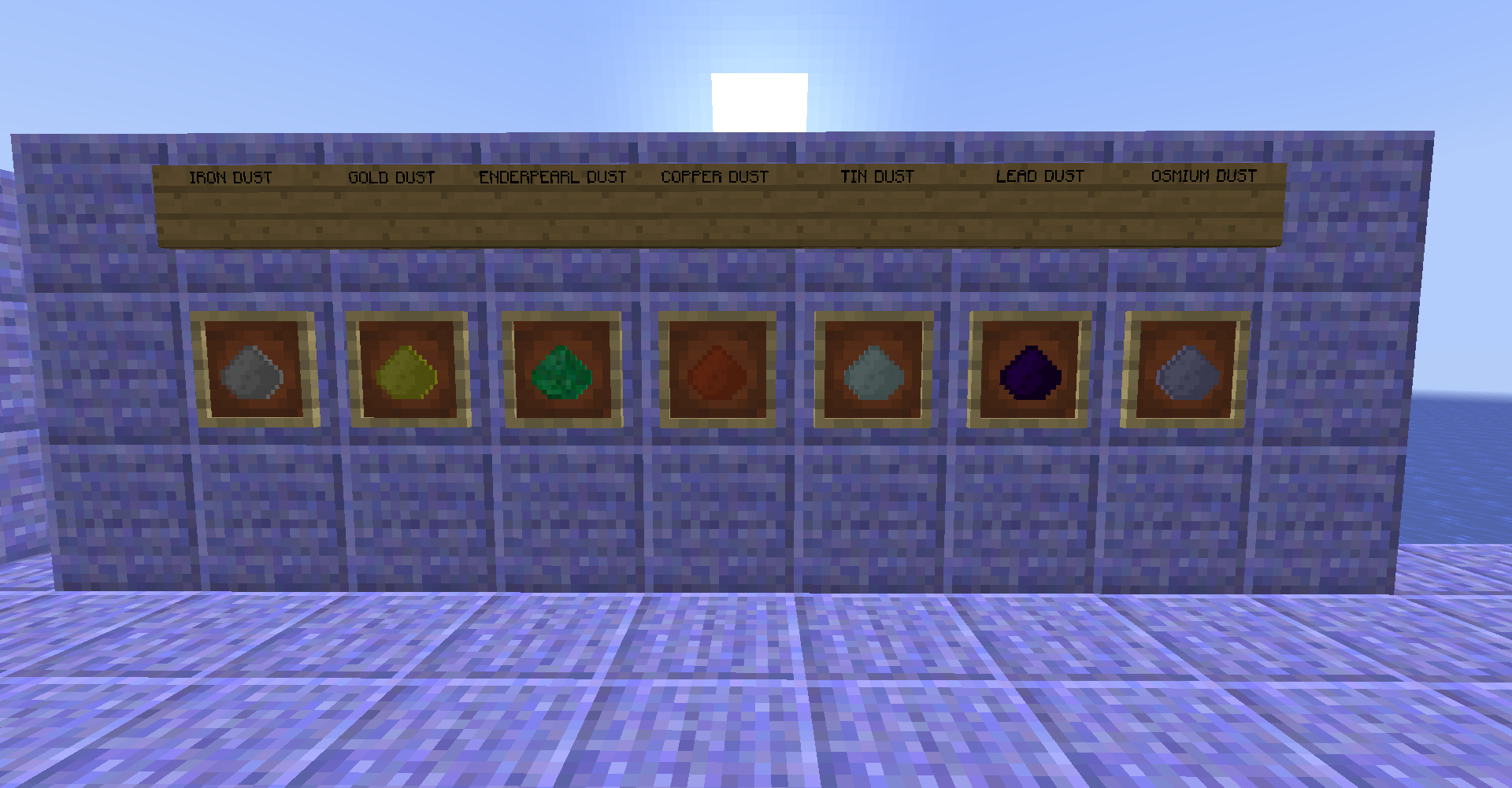 Complete dusts integration with mekanism and thermal foundation
