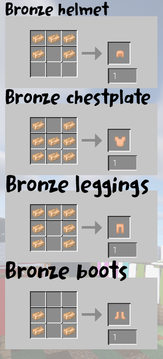 Bronze armor