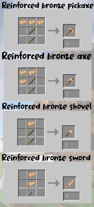 Bronze tools