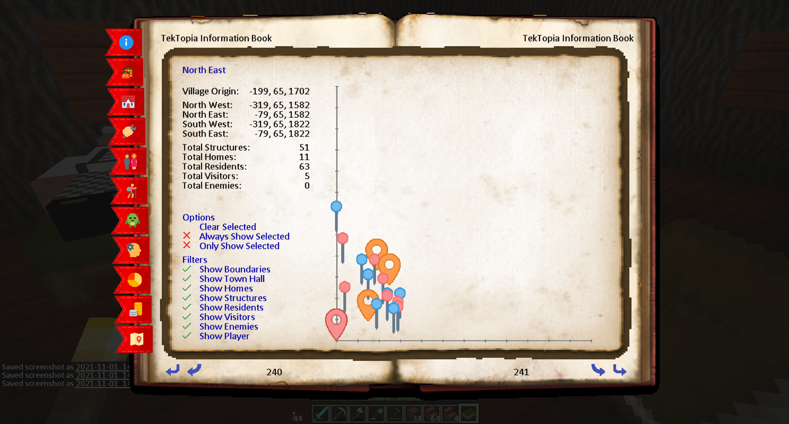 Information Book - Map (NE Quadrant)