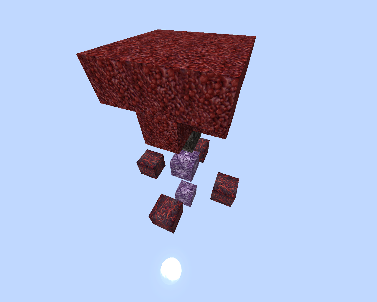 Starting skyblock