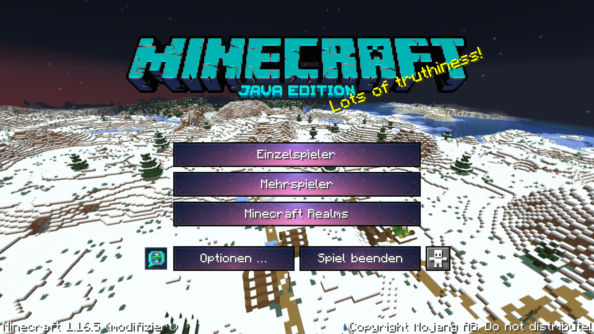 Main menu