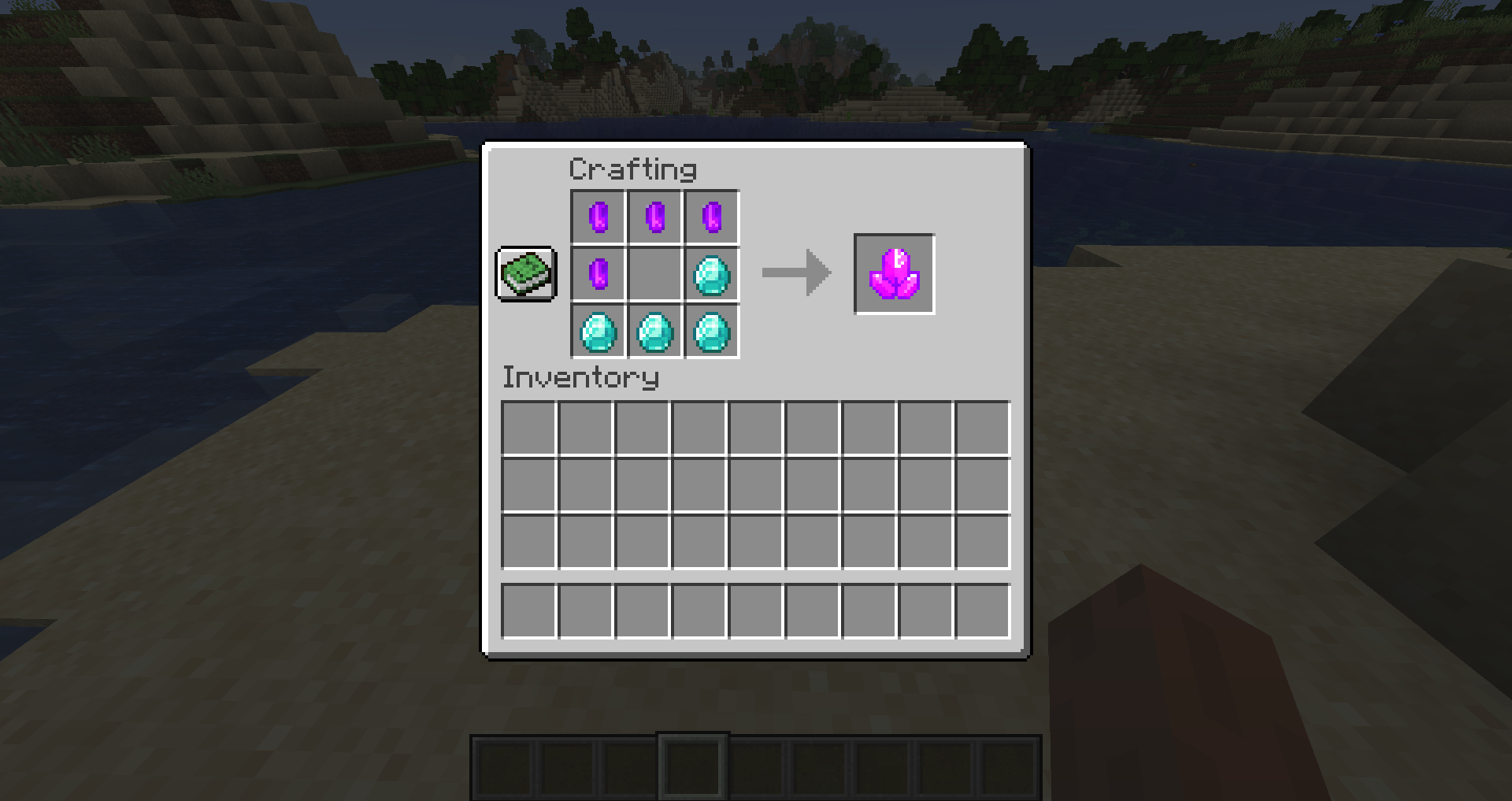 Craft an Enderite Crystal