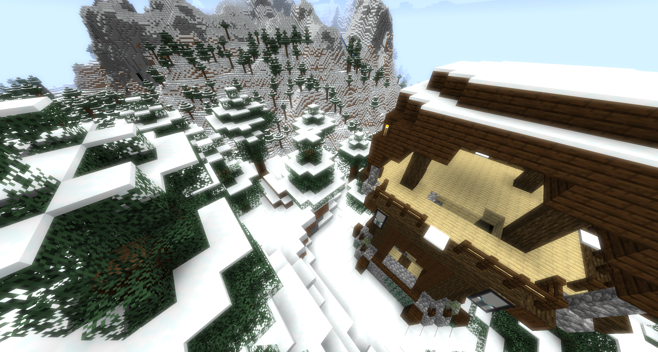 Bloom on Snow Biome