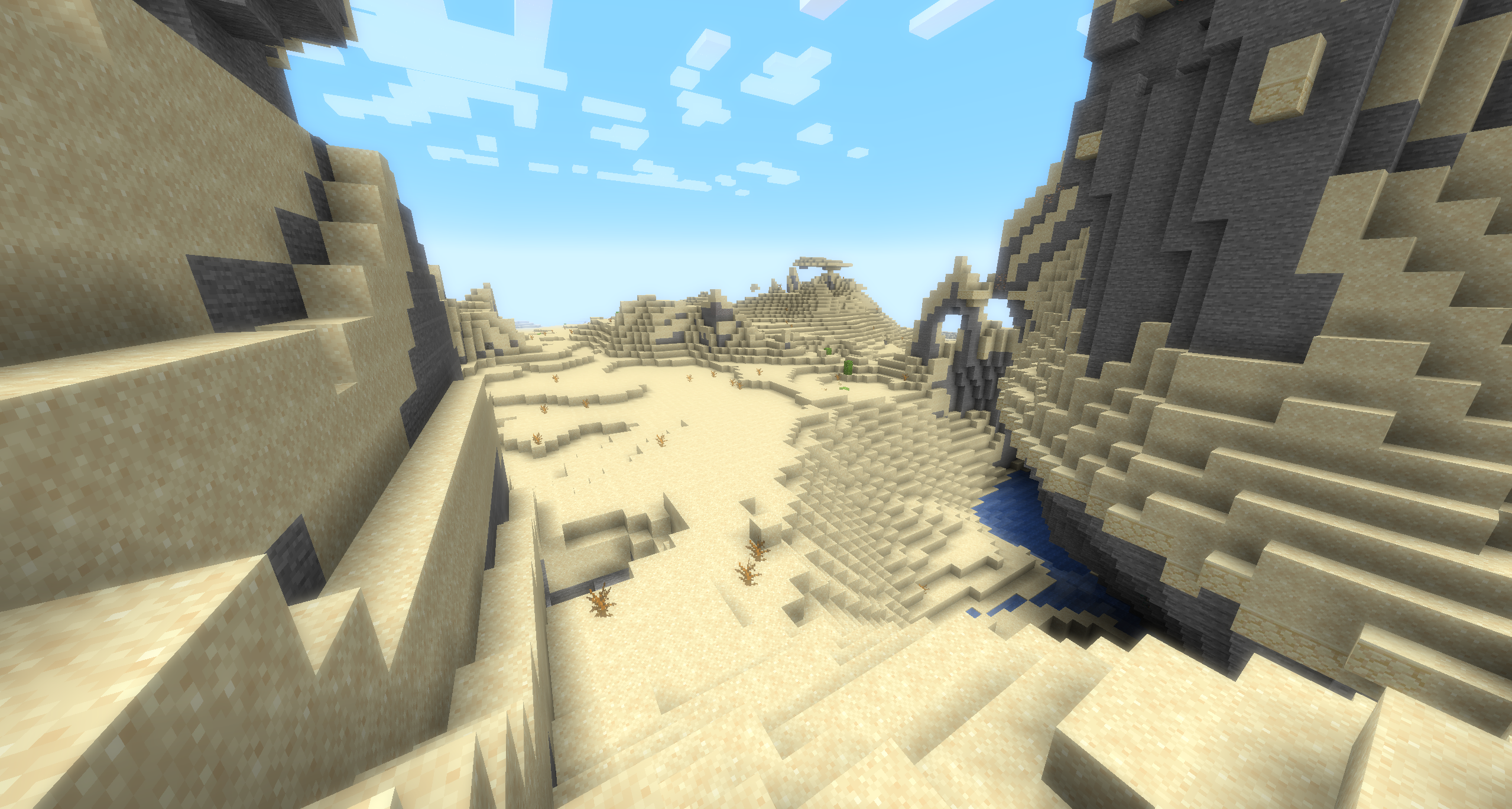 Bloom in Desert Biome