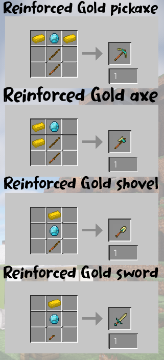 Reinforced Gold Tools