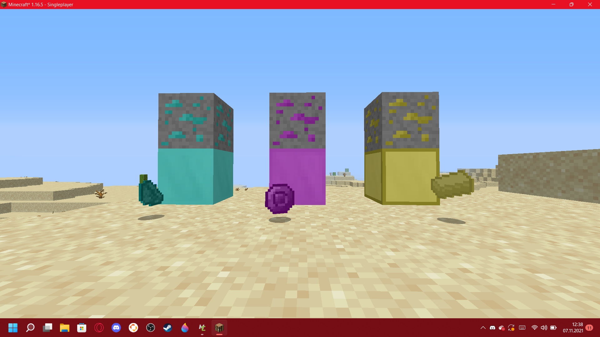 Redesigned Ores