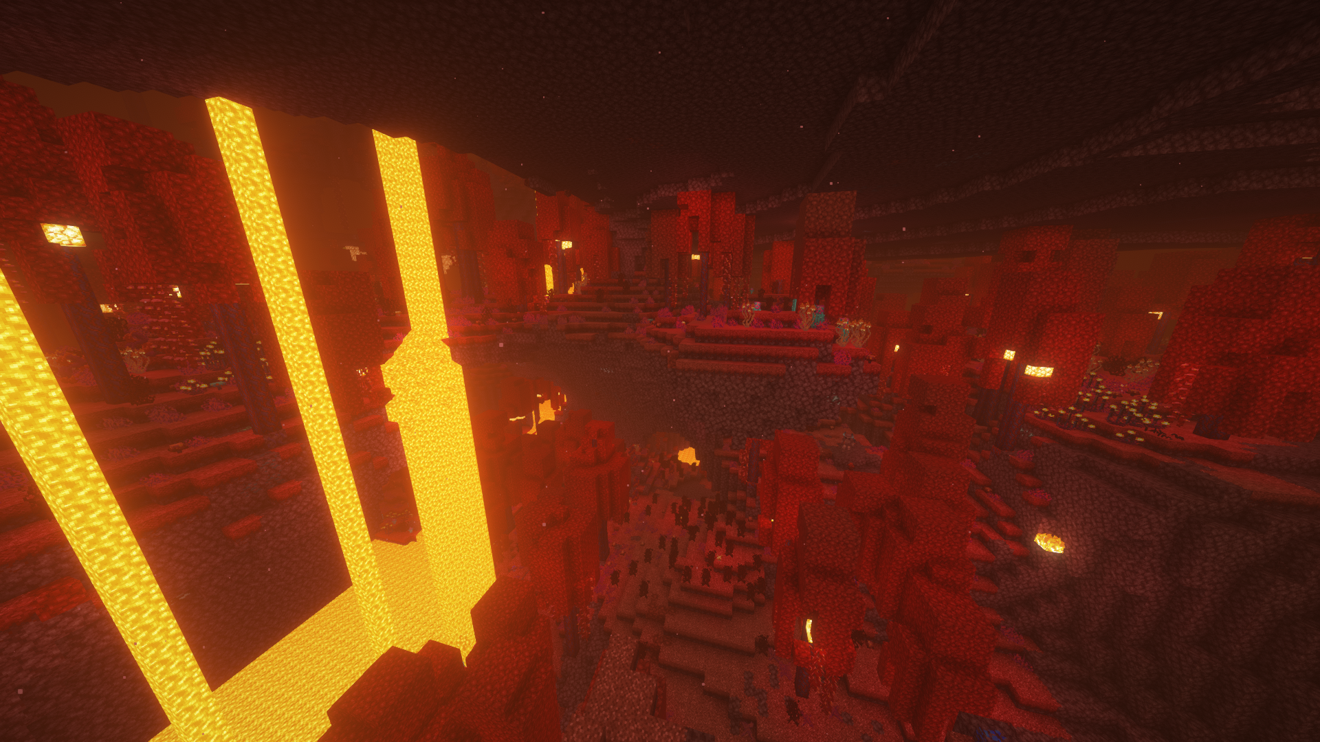 Just one of the many biomes you'll find in the Nether!