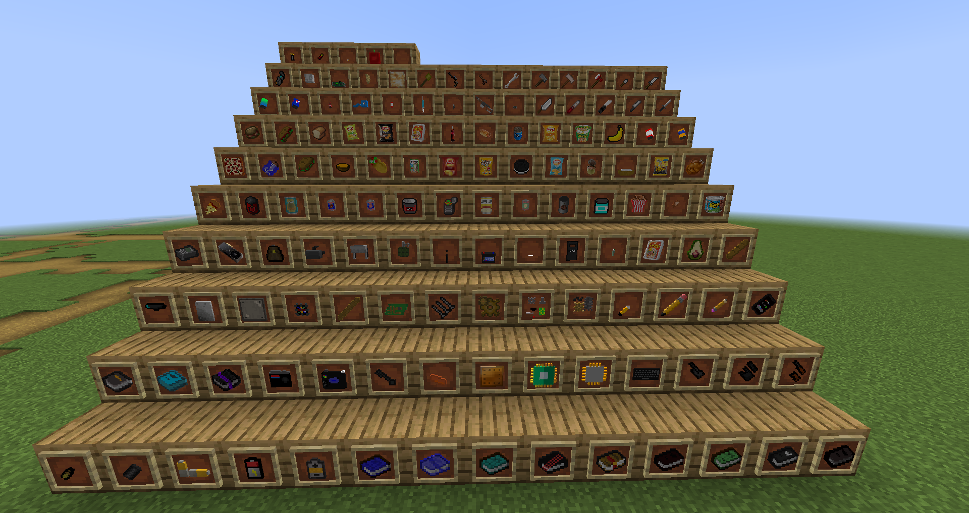 Most All Stuff in this mod