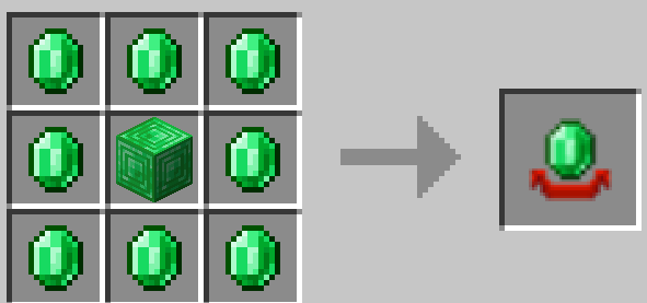 crafting emerald of the hero 