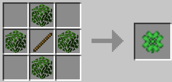 crafting four-leaf clover 