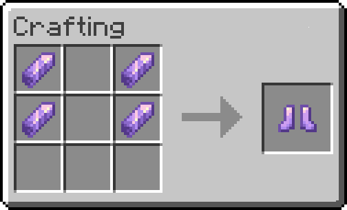 Amethyst Boots Recipe