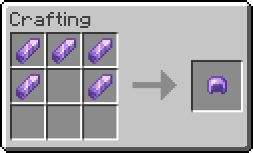 Amethyst Helmet Recipe