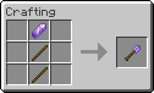 Amethyst Shovel