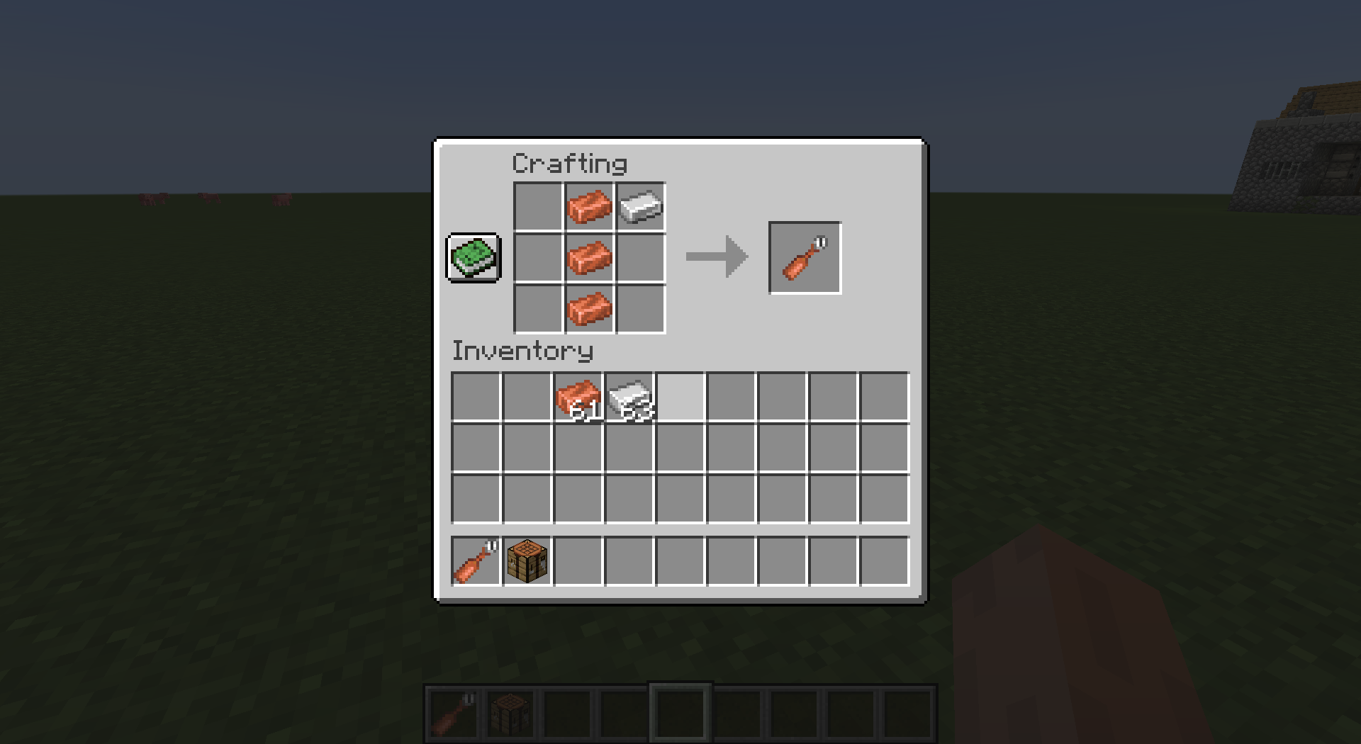 Crafting recipe