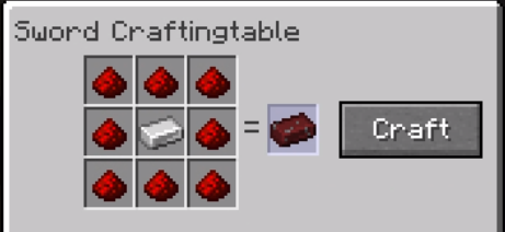 RedstoneIngotCraft