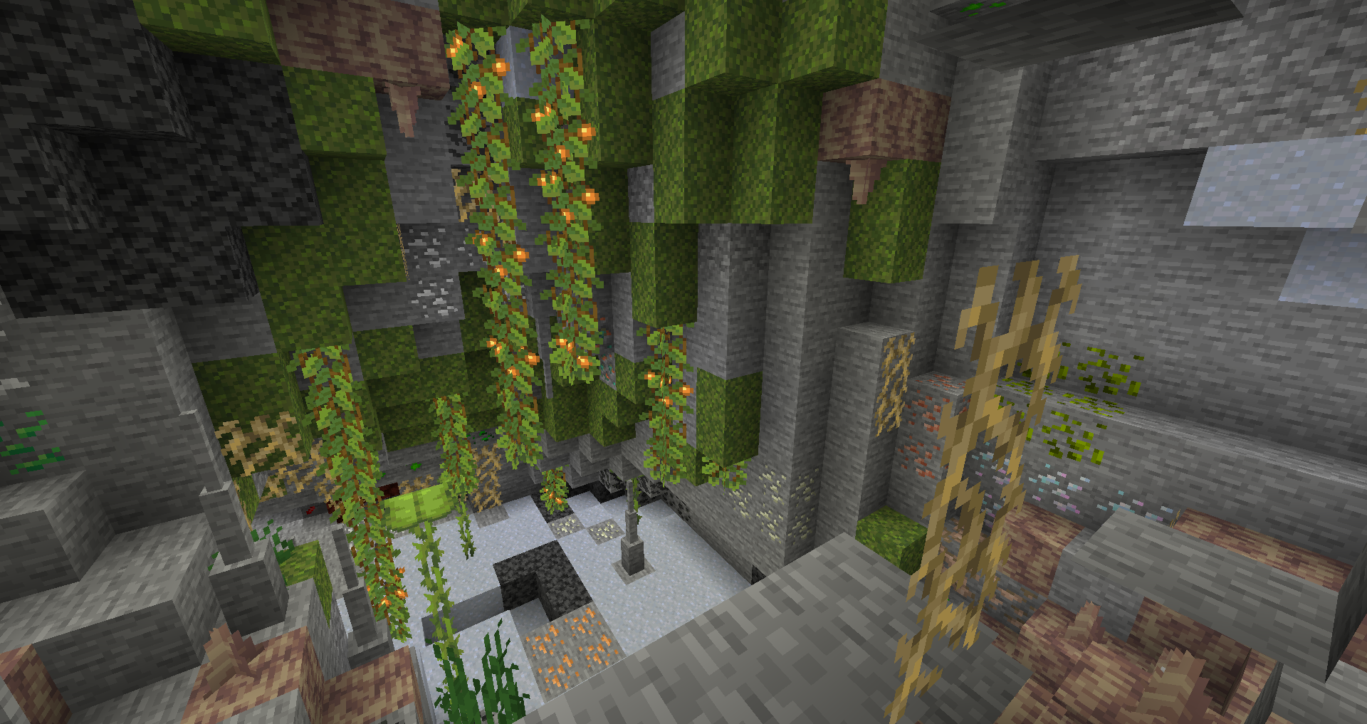 Here is a Lush Cave!