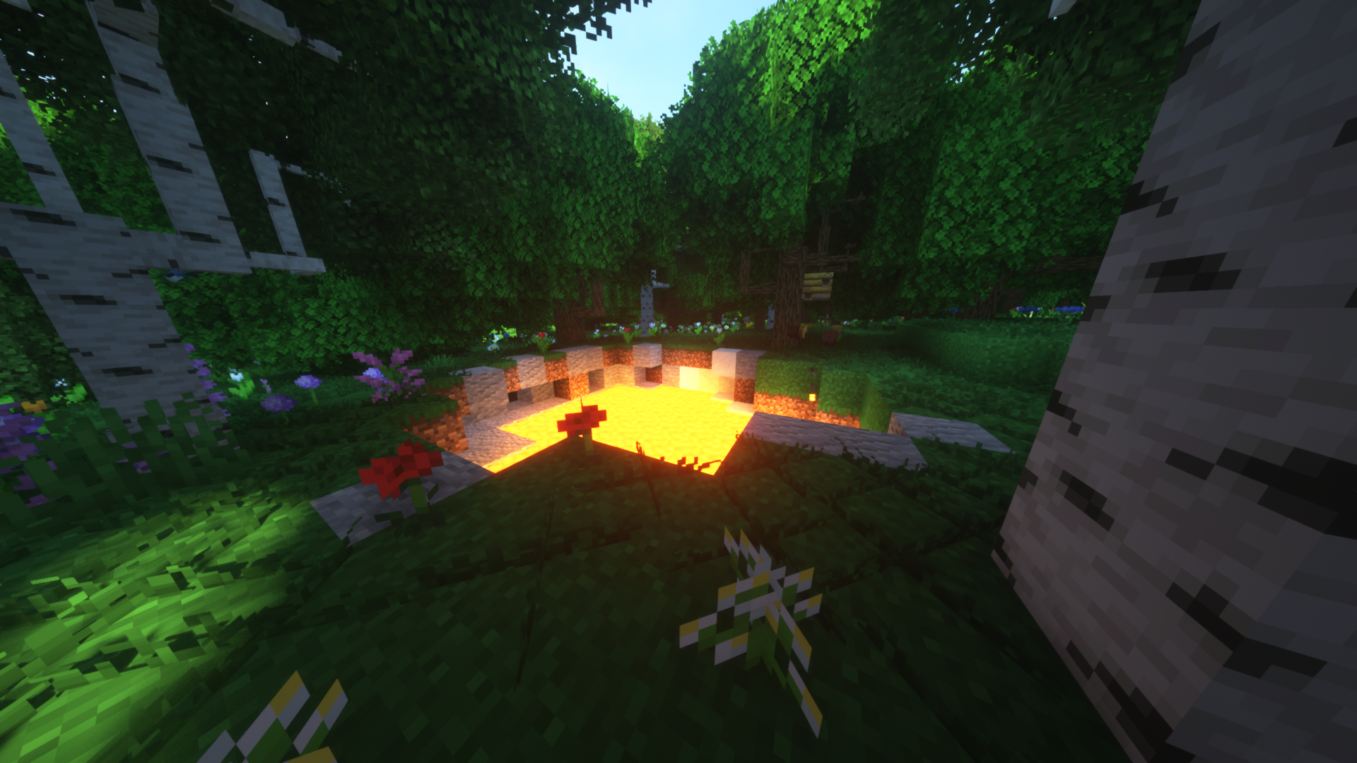 Vay Loon Adventure ist vollständig mit Optifine kompatibel. Ziehe dafür einfach die Optifine MOD-Datei in den "mods" Ordner.