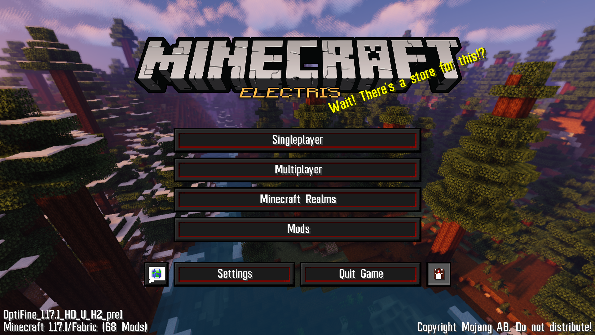 Custom Main Menu