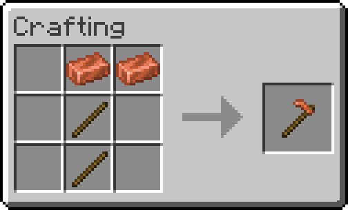 Copper Hoe Recipe