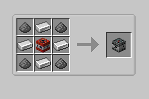 TNT 10, Crafting Recipe