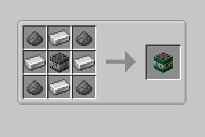 TNT 100, Crafting Recipe