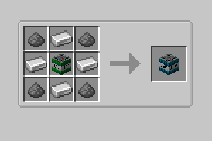 TNT 1000, Crafting Recipe