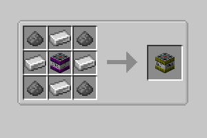 TNT 100K, Crafting Recipe