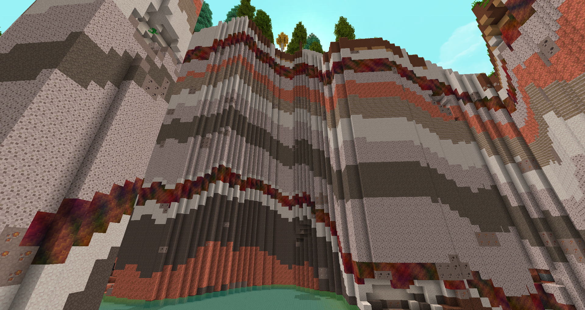 1.16.5 Terraforged Strata + BYG Canyon Edge