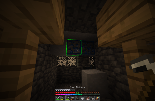 Preview in mineshaft