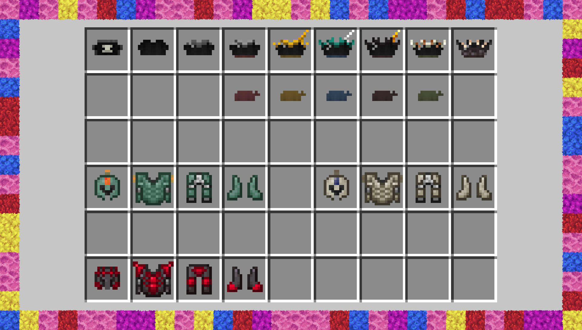 The Hats and Armor (Items)