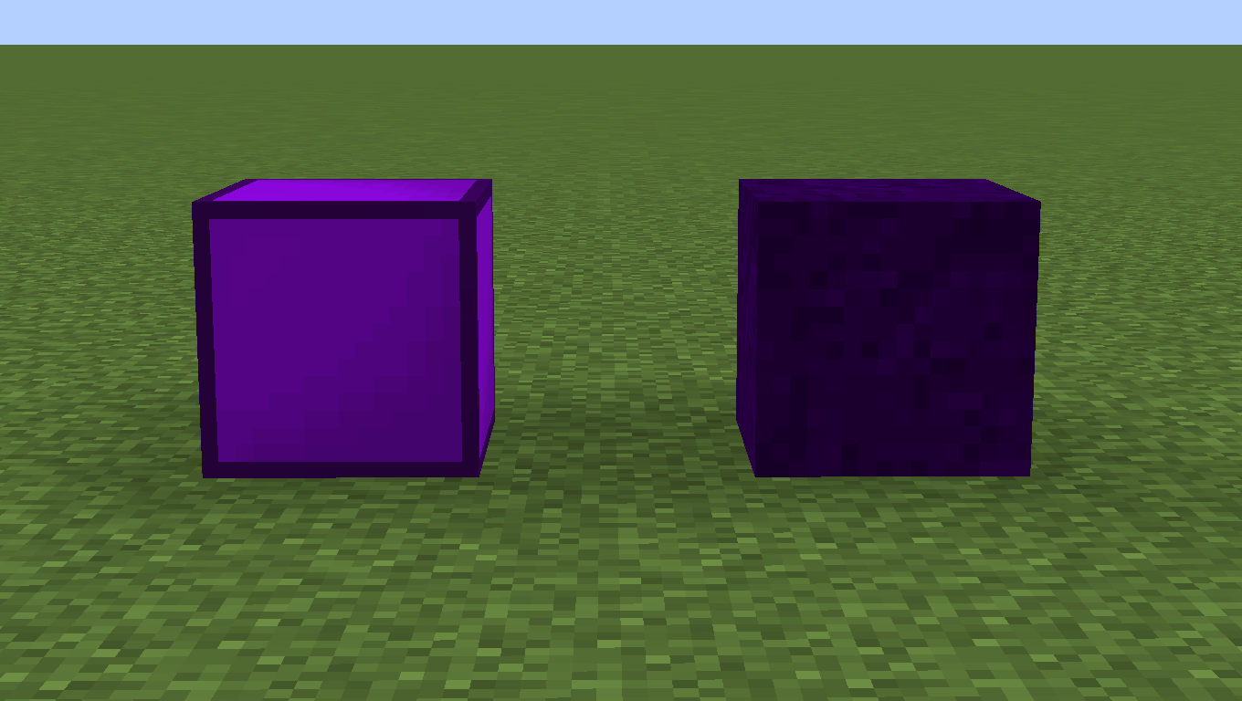 Ender Amethyst & Ender Amethyst Dust Blocks