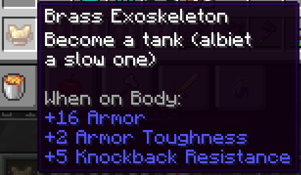 Brass Exoskeleton