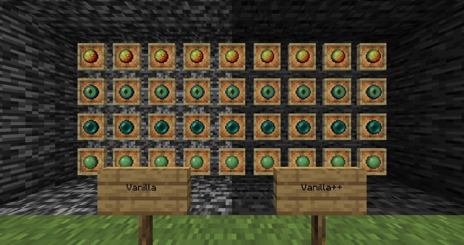 0.1.2 slime balls, enderpearls, eyes of ender, magma creams