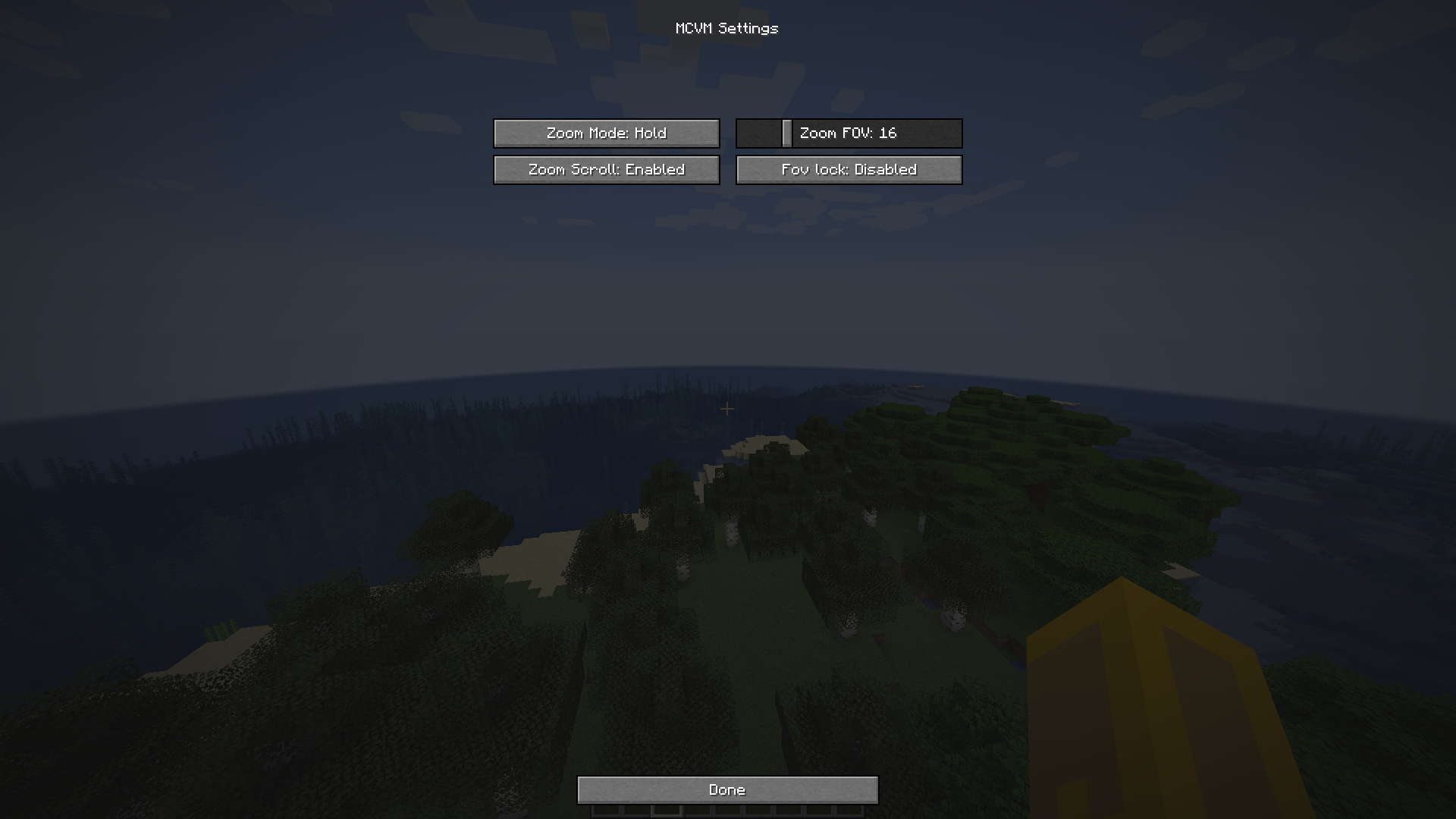 Image of settings