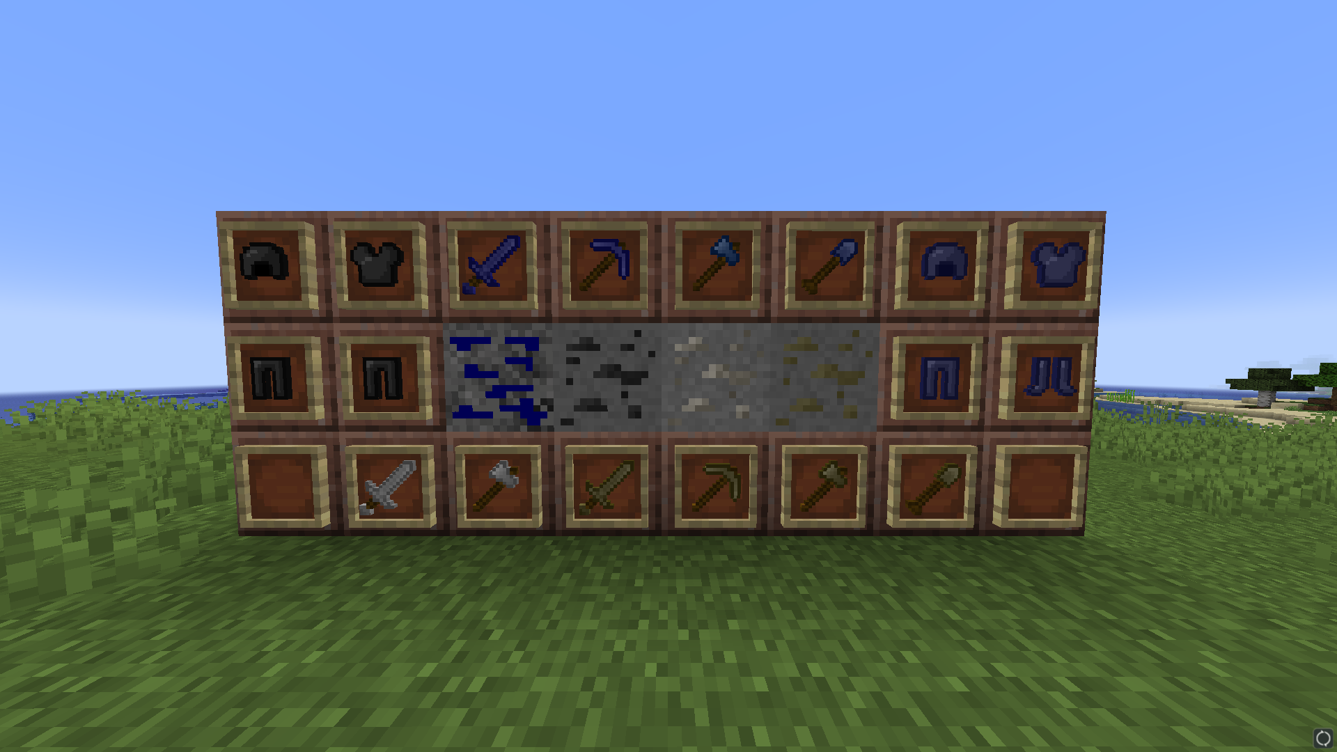 All Tools Armor and Ores