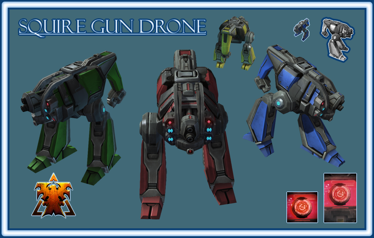 Squire - Terran Gun Drone