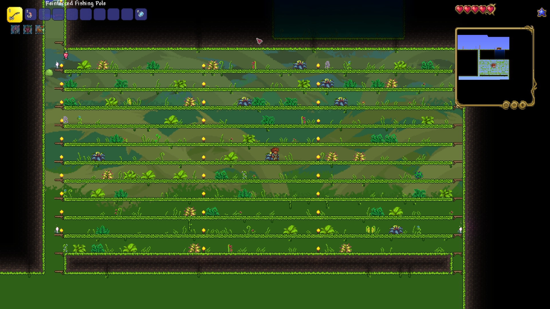 Fish World - Survival Screenshots - Maps - Terraria