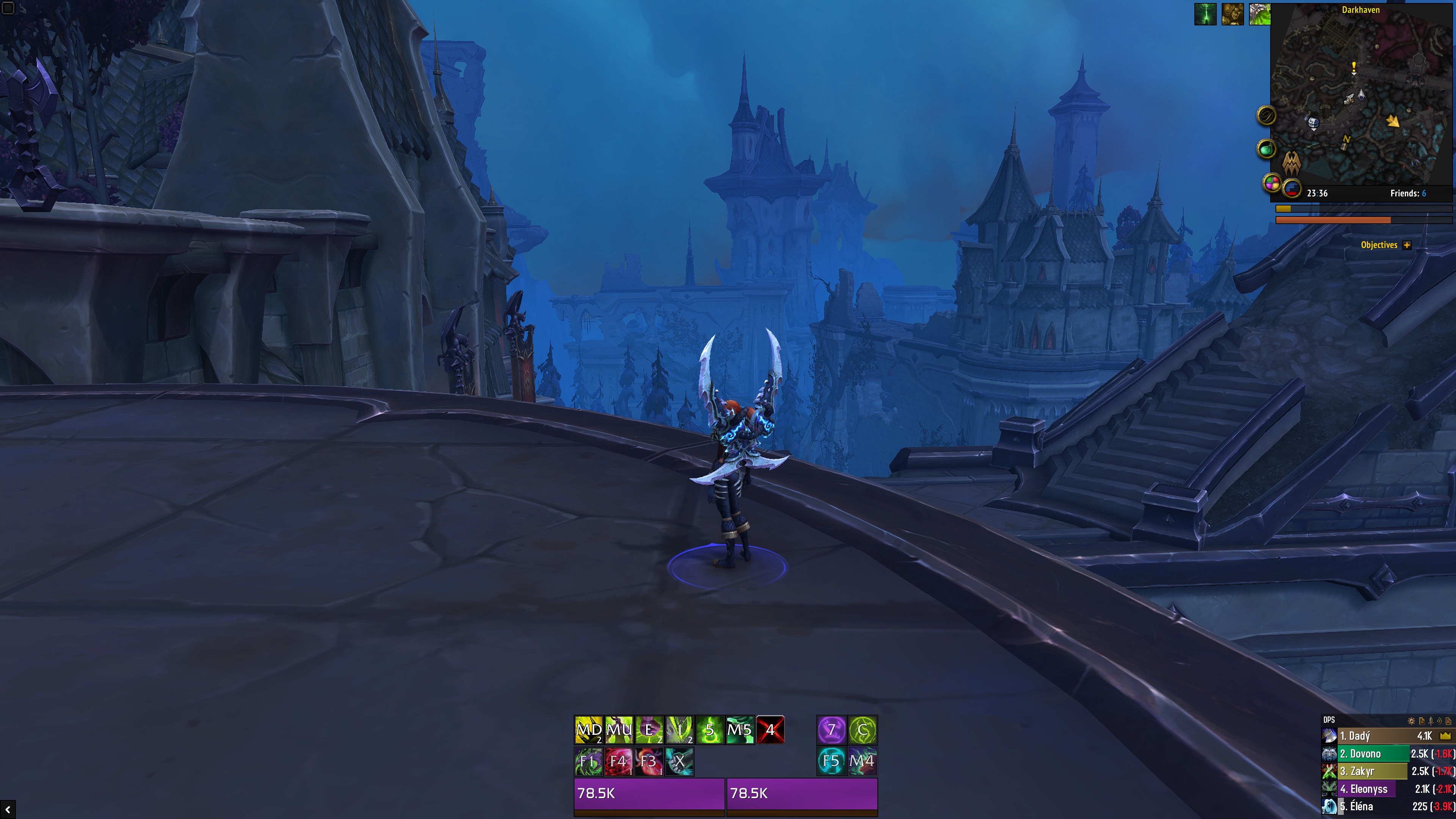 My DH layout