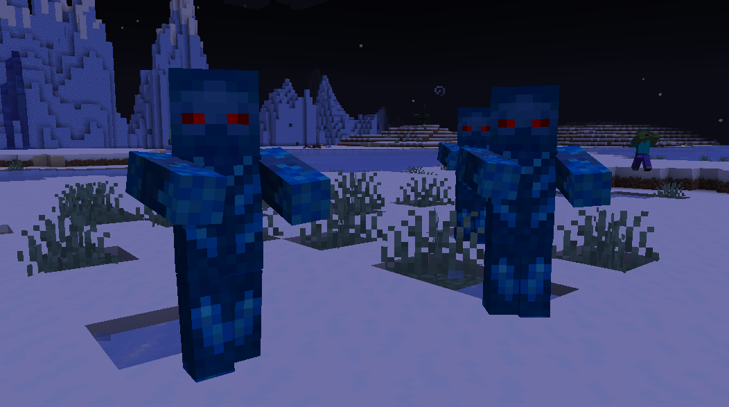 Frozen zombies