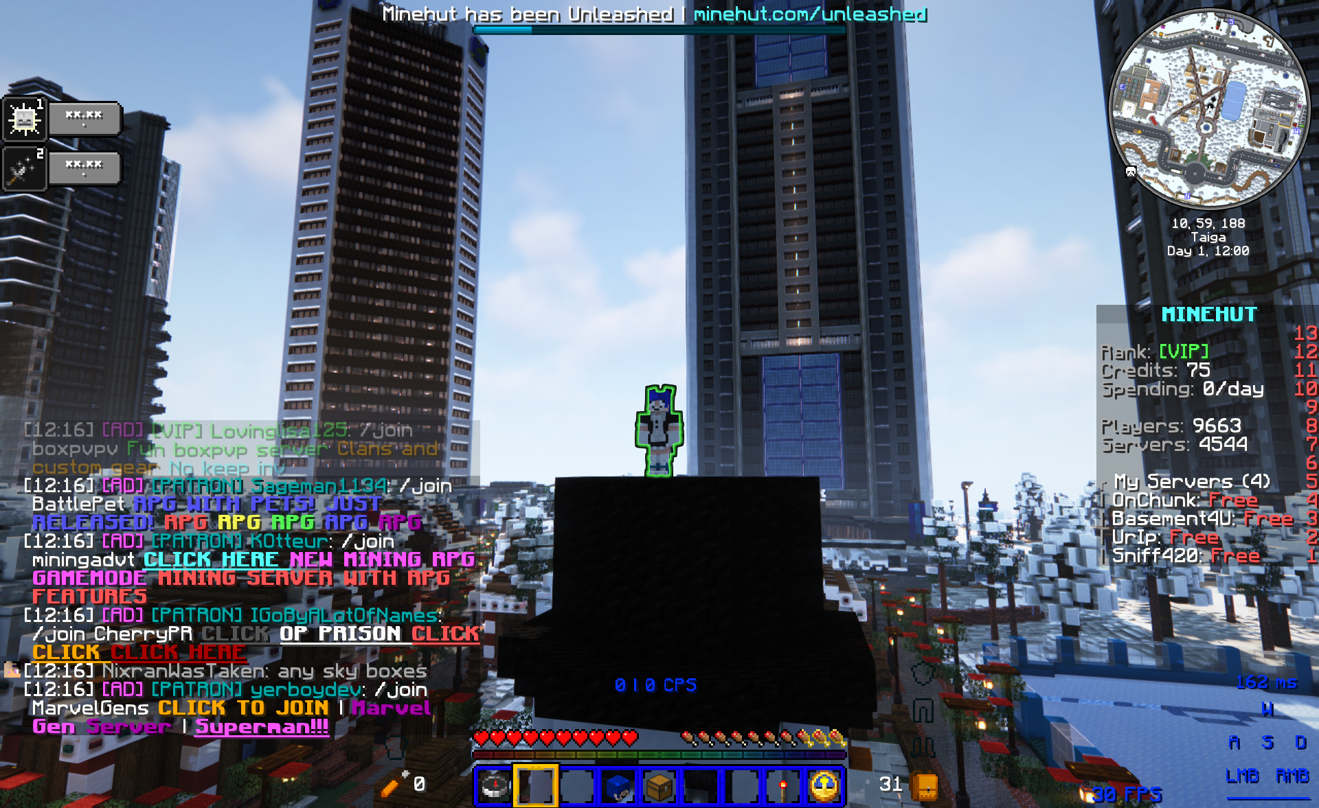 Note: Shaders not included