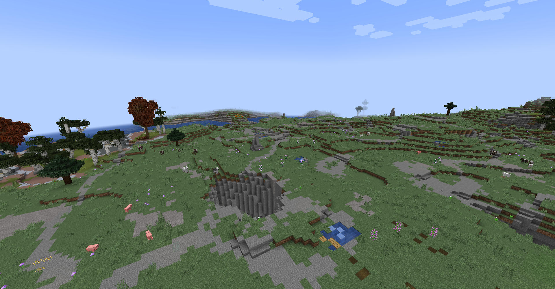 The upgraded terrain