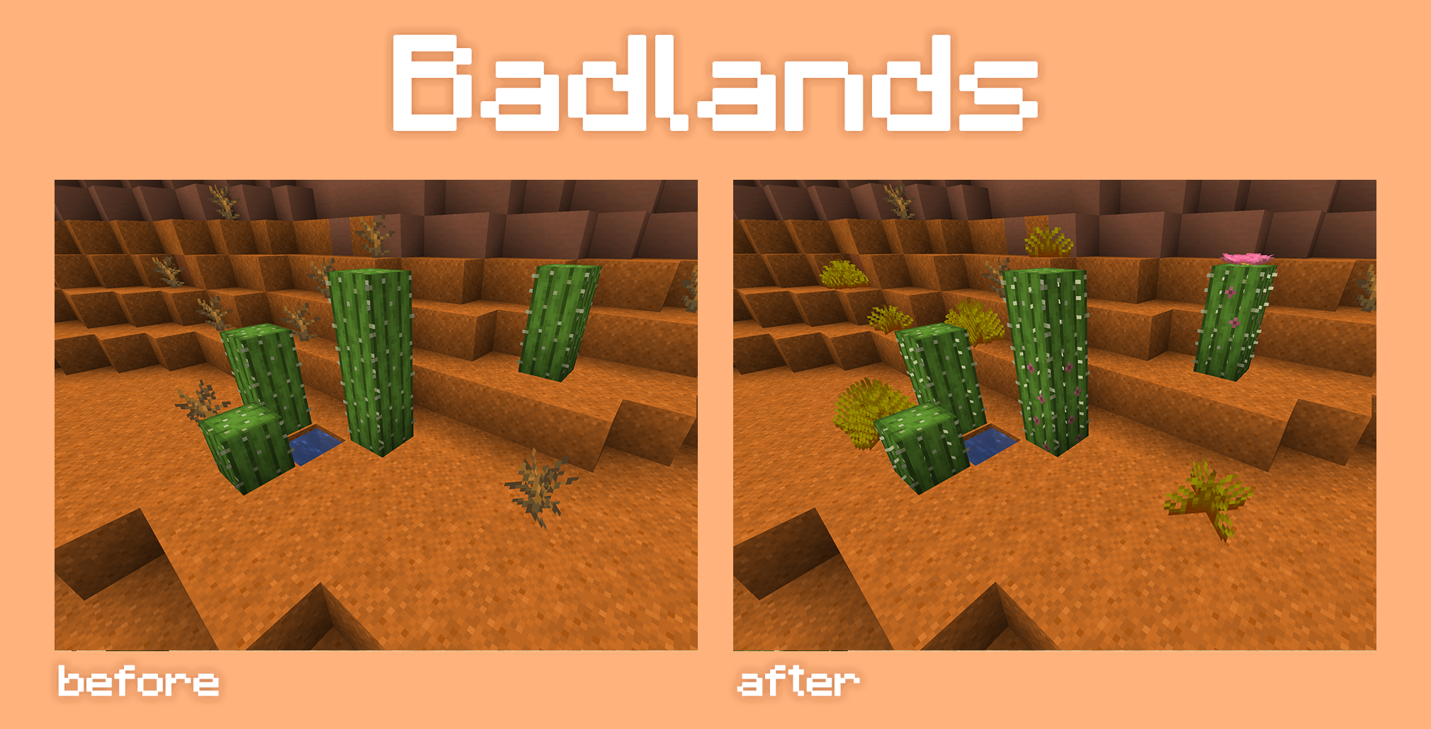 Badlands Comparison