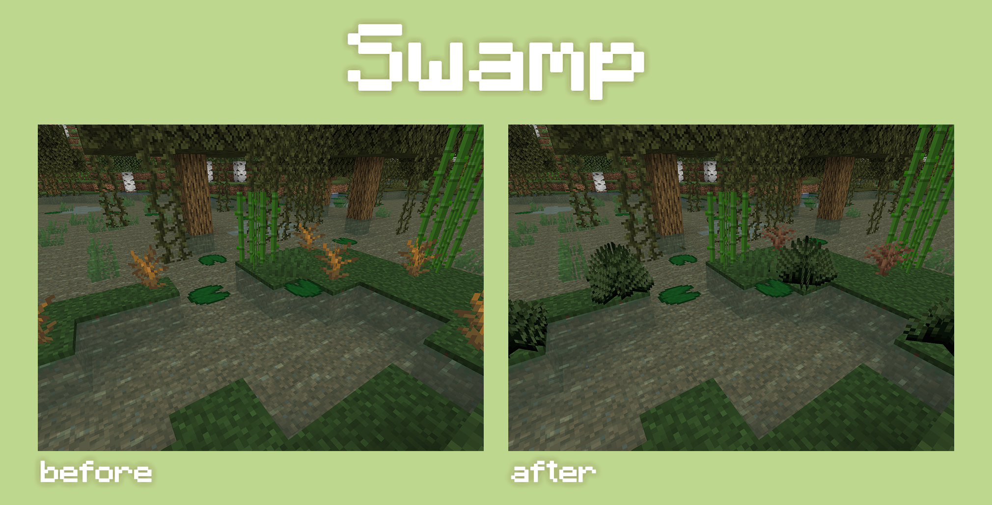 Swamp Comparison