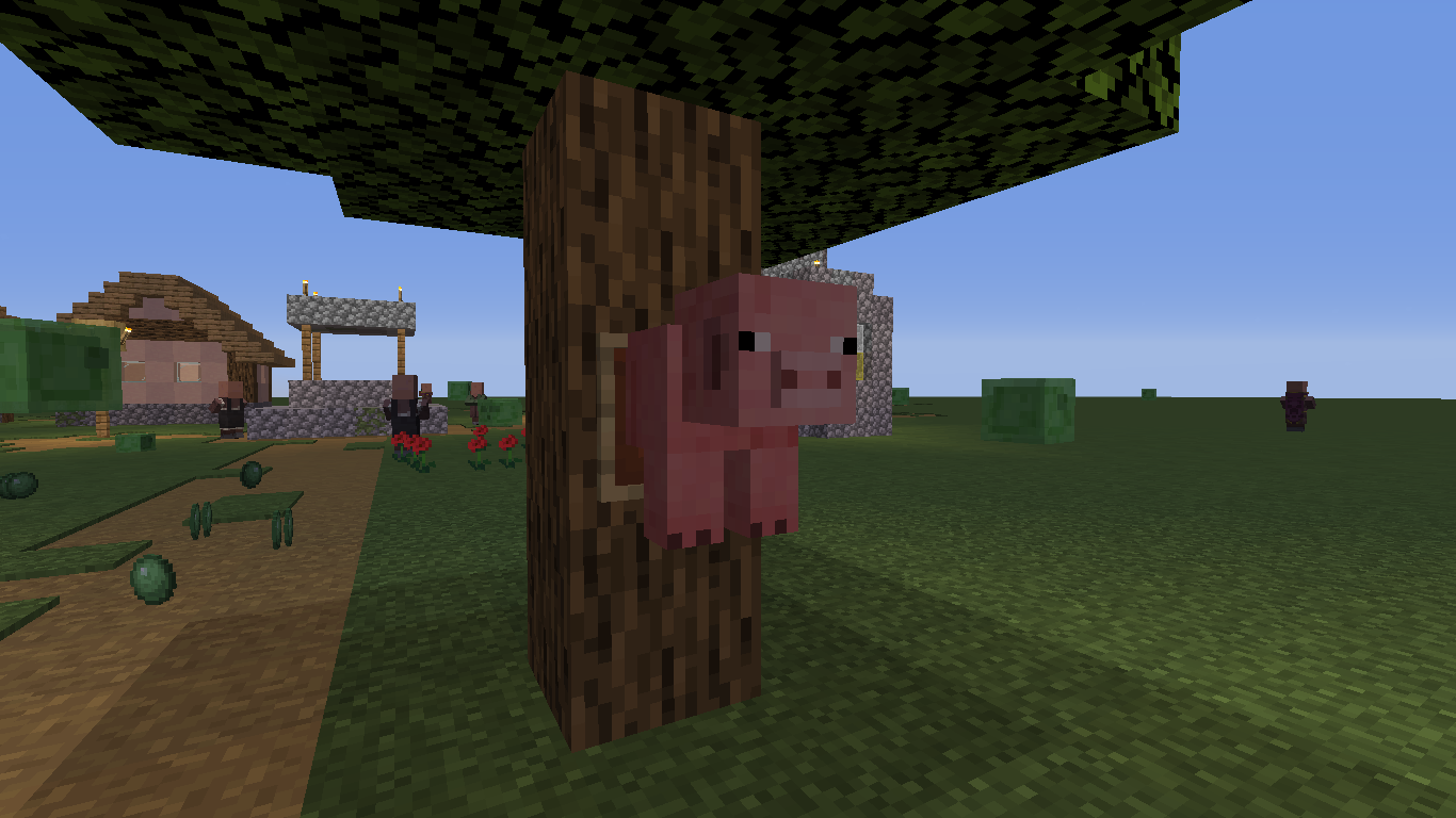 pig in item frame