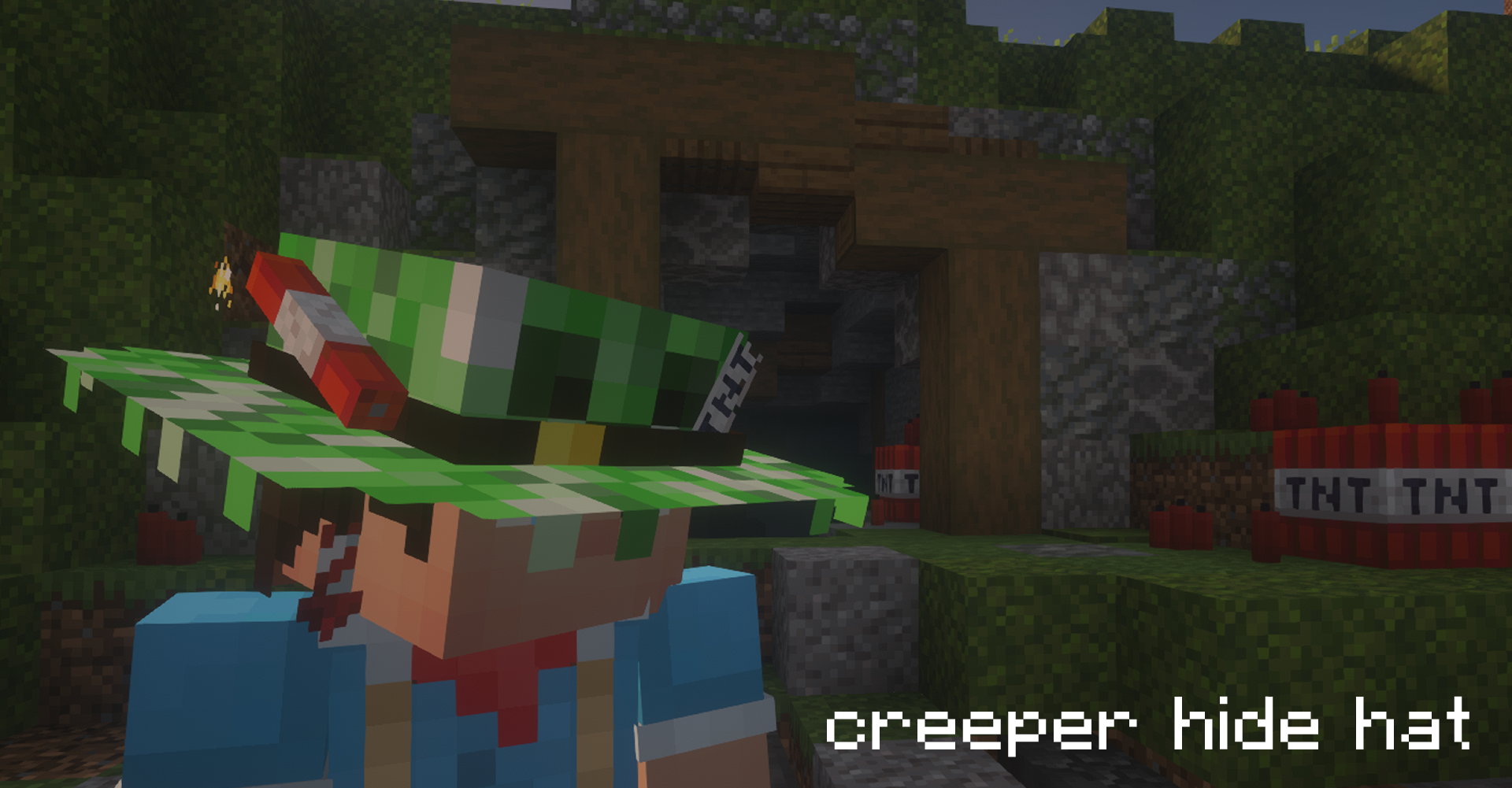 creeper hide hat