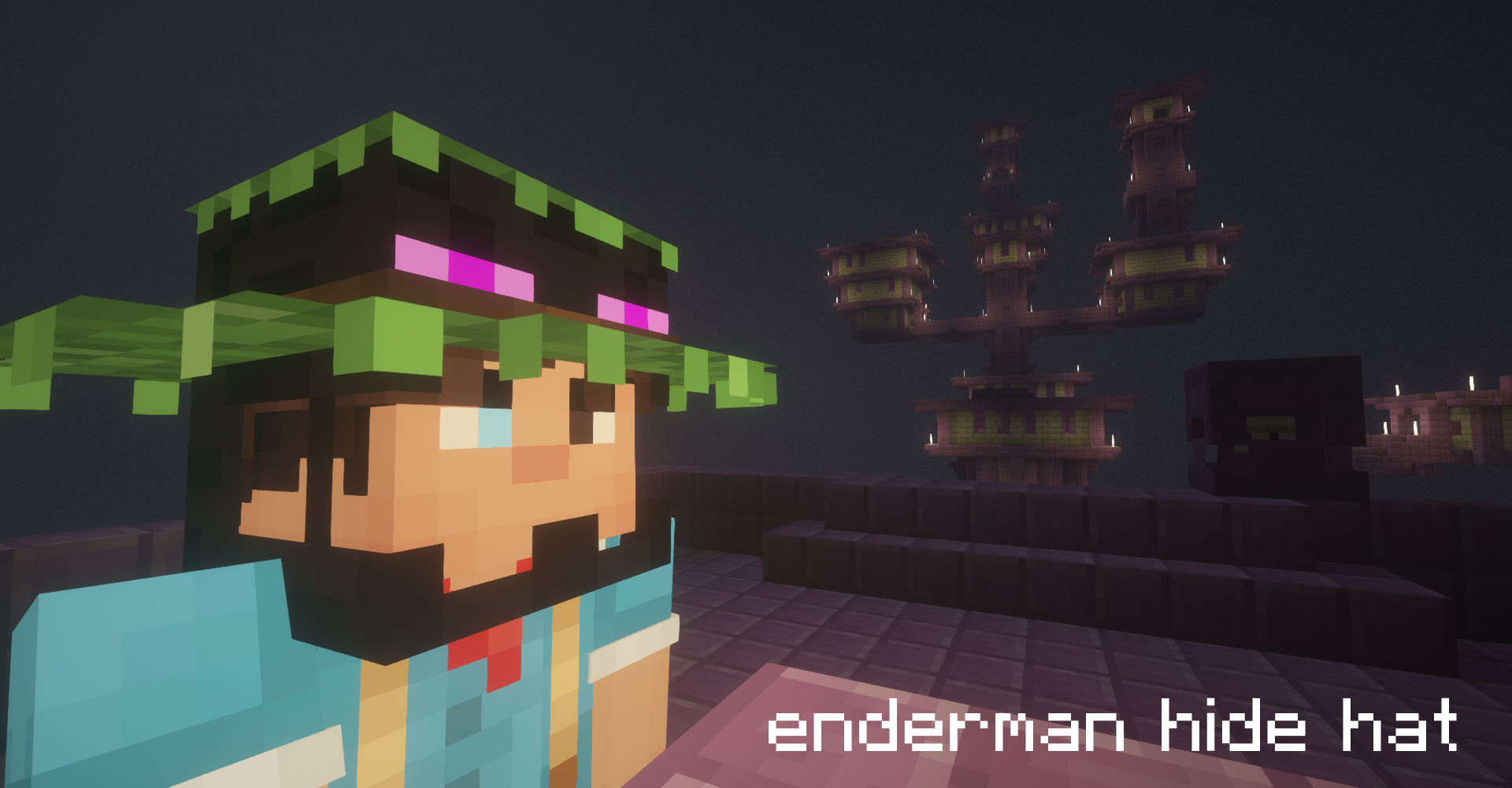 enderman hide hat